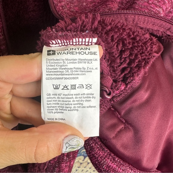 Mountain Warehouse fur lined sweater - Picture 10 of 12